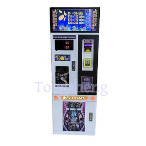 Machine d'échange <span class=keywords><strong>de</strong></span> pièces entièrement automatique Machine <span class=keywords><strong>de</strong></span> changeur <span class=keywords><strong>de</strong></span> jetons <span class=keywords><strong>de</strong></span> devises Machine d'échange <span class=keywords><strong>de</strong></span> pièces avec système NAYAX - Product Image 1