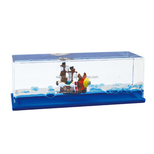 Décoration de bouteille flottante 3D en forme de <span class=keywords><strong>bateau</strong></span> de croisière, décoration de table de voiture, décoration de la maison, cadeaux créatifs et tendance - Product Image 2
