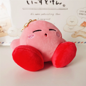 Llaveros de Peluche Suaves de Personajes de Dibujos Animados Kawaii de <span class=keywords><strong>Kirby</strong></span> para Mochilas Escolares, Muñecos de Peluche Rellenos de PP, Regalo para Niños - Product Image 6