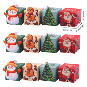Scatola Unica e Creativa per Caramelle e Dolcetti Natalizi, Confezione Regalo Piccola a Forma Speciale per le Festività - Product Image 5