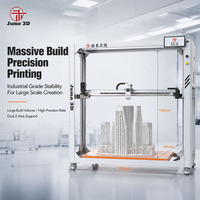 Imprimante 3D industrielle Jumo grand format 1602x1380x1475mm, haute vitesse, compatible PLA, plateau chauffant, nivellement automatique