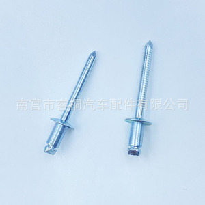 หมุดย้ำแบบซ่อน Shuangxuan ขนาด 6x10 มม. ทำจากเหล็ก สำหรับยึดขายึดกระจกประตูรถยนต์ Audi A3 A6 A6L A8 Touareg - Product Image 2