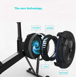 Hot Sale High Quality Adjustable Air Resistance Air <b>Rower</b> New Style Commercial Cardio Exercise Machine for Home Gym Use - Product Image 4