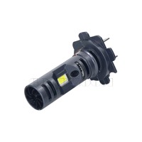 GOODZOOM Plug & Play Phares LED 12V pour voiture avec double ventilateur de refroidissement 35W en aluminium aéronautique, système d'éclairage automobile silencieux et innovant