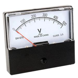 Medidor Analógico <span class=keywords><strong>de</strong></span> Panel Rectangular DH-670, Amperímetro, Voltímetro - Product Image 4