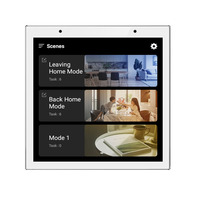 Smart Home Tuya WiFi Control de pantalla táctil multifuncional de 4 pulgadas Central con panel de vidrio para escenas inteligentes interruptor inteligente