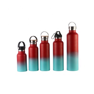 Venta caliente 500 ml de acero inoxidable de doble pared con aislamiento al vacío botella de agua con recubrimiento en polvo bot - Product Image 2