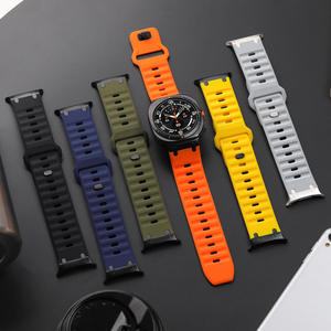 Correas de Reloj de Silicona al por Mayor de Fábrica para Samsung Watch 7 Ultra 47mm, Correa de Repuesto Deportiva Suave de Alta Calidad - Product Image 4