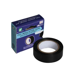 Non Deteriorating Pipe Wrap Waterproof Insulation Electrical Tape Adhesive Pvc Electrical Tape