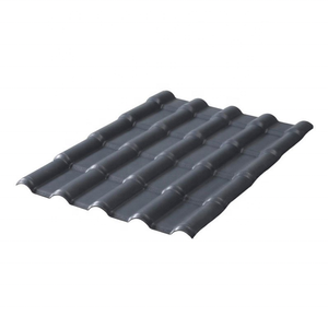 Tuiles de toiture en PVC ondulé double romain - Imperméables et durables pour bâtiments et villas - Product Image 5