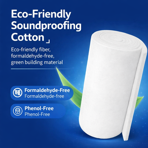 Rouleau <span class=keywords><strong>de</strong></span> fibre <span class=keywords><strong>de</strong></span> <span class=keywords><strong>verre</strong></span> sans formaldéhyde 24 kg/m 40 mm pour murs et greniers - Valeur R 1.11 Classe ignifuge Isolation acoustique hydrophobe - Product Image 2