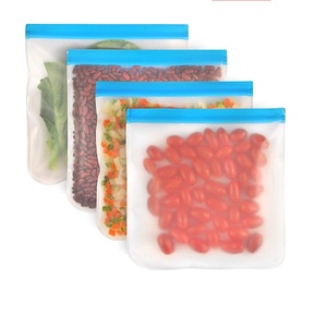 Sacs de conservation du lait maternel en silicone écologiques et portables avec fermeture à glissière, réutilisables - Product Image 6