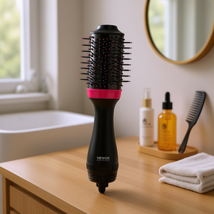 Cepillo de aire caliente Vevor 2.56 con cerámica iónica y 3 ajustes de calor para alisar y secar el cabello - Product Image 2