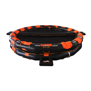 Balsa Salvavidas Inflable de Goma Reversible para 65-100 Personas, Color Naranja, SOLAS - Product Image 5