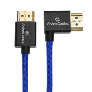 Cables Alvin 8K para 2.1 Macho-Macho, Cable Trenzado Enrollado de Alta Velocidad 60Hz/120Hz para <span class=keywords><strong>Atomos</strong></span> <span class=keywords><strong>Ninja</strong></span> - Product Image 2