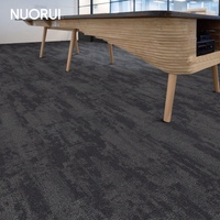 33,3x100cm Kommerzieller Teppichboden Premium Nylon mit PE-Rücken Feuerhemmend und für Luxusbüros und Hochfrequenzbereiche