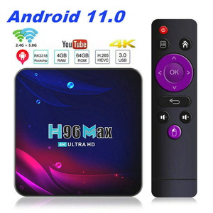 T H96 MAX V11 Smart RK3318 TV Box Android 11 4K HD 5G Dual Wifi Set Top Box Gran éxito de ventas en Alemania, Polonia y los Países Bajos - Product Image 1
