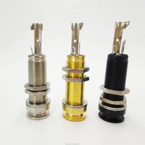 Achterste Band Vergrendeling Basgitaar Jack Socket Split-Type Versterker Behuizing Enkelkanaals Schroefdraad Buis <span class=keywords><strong>Output</strong></span> Socket Verbindingsgat - Product Image 1