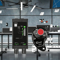 Détecteur de signaux RF portable M8000 ABS multifonction sans fil Wi-Fi 1 MHz-12 GHz GPS anti-espionnage