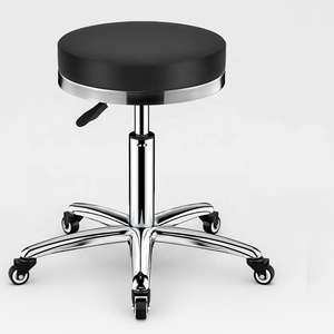Taburete giratorio ajustable para el pie, silla de oficina, taburetes de médico para salón de belleza - Product Image 1