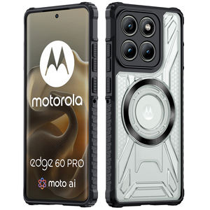 <span class=keywords><strong>Prix</strong></span> d'usine pour l'étui Moto Edge 60 <span class=keywords><strong>Fusion</strong></span> 5G Pro Armor Design, magnétique, antichoc, TPU+PC, anti-traces de doigts, étui de téléphone portable <span class=keywords><strong>360</strong></span>° - Product Image 1