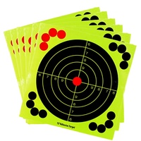Cible de tir jetable en carton pour impression haute contraste, accessoires de chasse et de tir en papier