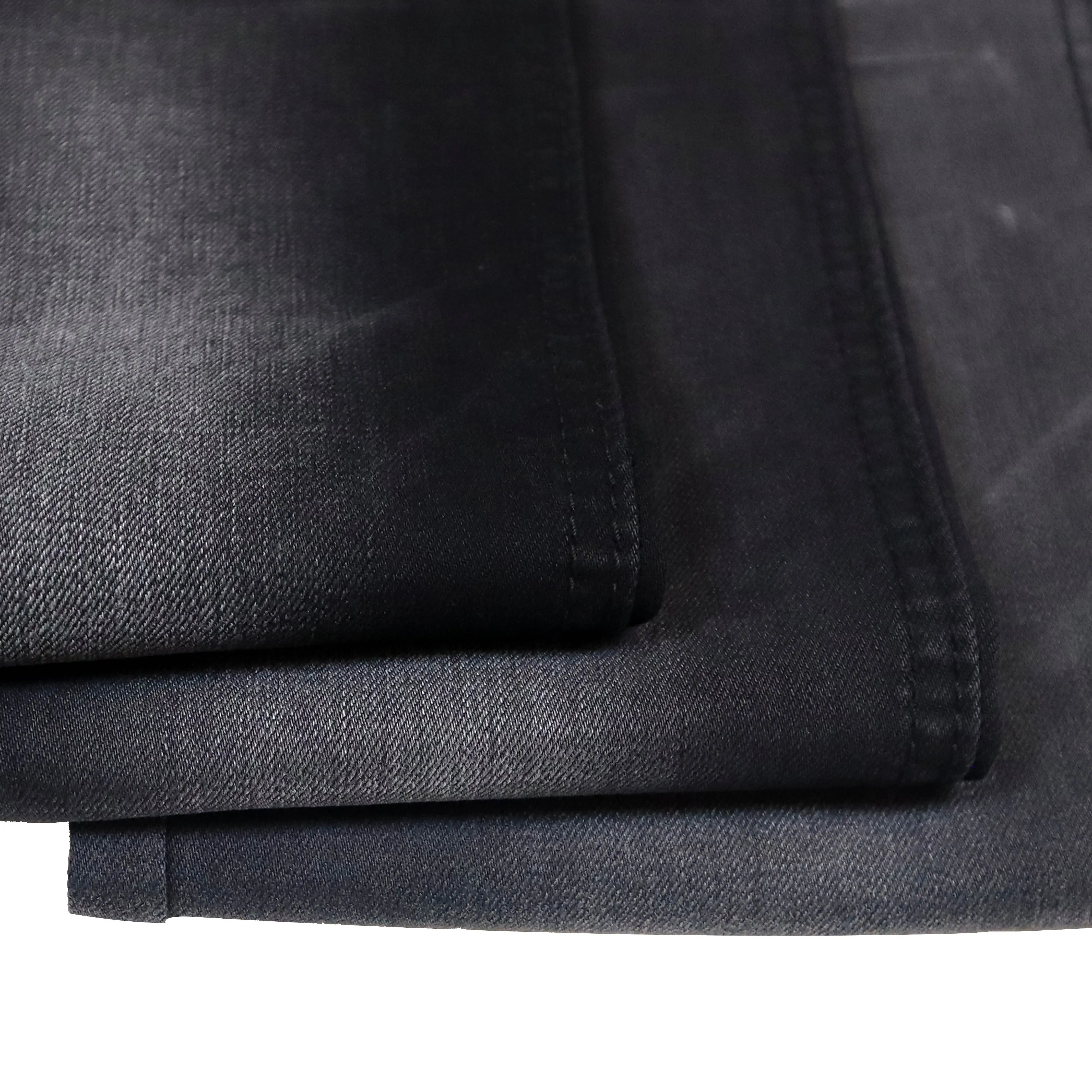 LS-3392 DDK Professionnel 72% coton 24% polyester 3% rayonne Denim Tissu Pour Jeans Avec Bon Prix