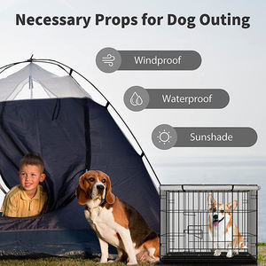 <span class=keywords><strong>Cage</strong></span> de chiens en Polyester <span class=keywords><strong>600D</strong></span>, 1 pièce, usage intérieur/extérieur, maison Durable et étanche, <span class=keywords><strong>cage</strong></span> pour animaux de compagnie, transporteur pour chiens - Product Image 6