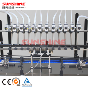 Linea di produzione di macchinari per riempimento di bottiglie di liquido acido solforico Anti-corrosivo completamente automatico candeggina - Product Image 4