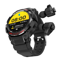 Reloj Inteligente con Auriculares TWS 2 en 1 G100 de Alta Calidad, Pantalla Táctil Completa, Llamadas Bluetooth, Monitor de Salud, Reloj Inteligente Deportivo para Exteriores