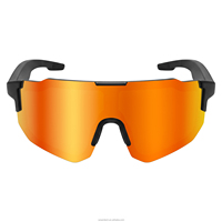 Lunettes de soleil polarisées de protection sportive avec Bluetooth et IA pour hommes et femmes