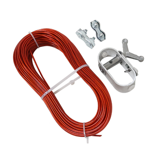 Tensor de Cuerda de Acero Especializado para Enrejado de Uvas y Kiwis, Instalación Reforzada con Engranaje de Tensión de Hierro - Product Image 2