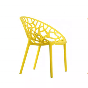 Sillas de Plástico de Resina PP Doradas al por Mayor a Bajo Precio con Diseño de Respaldo de Malla y Sillas de Resina Blancas para Actividades - Product Image 5