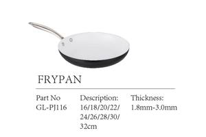 10PCS Keramik beschichtung Kochgeschirrs ets mit Edelstahl griff Hochwertiges Kochgeschirr <span class=keywords><strong>Set</strong></span> Werks geschenks ets - Product Image 5