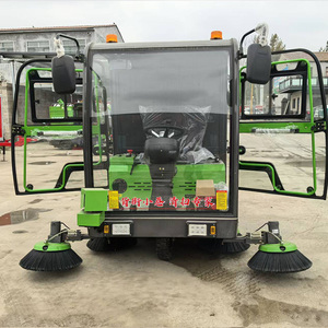 آلة تنظيف سيارات تجارية صناعية، كاسحة شوارع كبيرة تعمل بالركوب مع مكونات أساسية للمحرك - Product Image 2