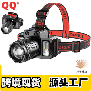 LED Headlamp USB Rechargeable Waterproof Adjustable Zoom <b>Light</b> <b>Outdoor</b> Night Fishing Portable - Product Image 3