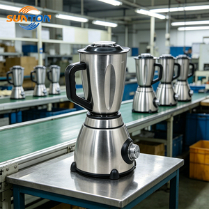 Licuadora eléctrica multifuncional de acero inoxidable de primera calidad para uso doméstico, venta al por mayor de fábrica SUNTON - Product Image 4