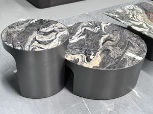 Losas de mármol natural Tramonto Verde Italia para tapas de mesa de comedor de Villa con mármol violeta <span class=keywords><strong>Cipollino</strong></span> Ondulato Rosso Kinawa - Product Image 3