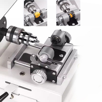 Scie à lapidaire pour bijoux Kinway 950W, machine à découper les pierres précieuses, le jade, l'agate, automatique