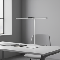 Lampe de bureau LED réglable avec un design moderne et élégant, fonctions de gradation tactile, idéale pour les tables d'étude, les chambres et les espaces de travail.