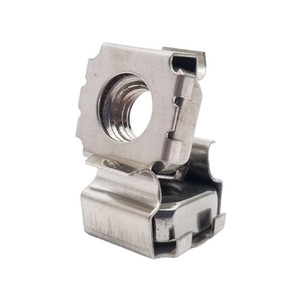 M4 M5 M6 M8 M10 <span class=keywords><strong>M12</strong></span> Écrous à <span class=keywords><strong>cage</strong></span> carrée en acier inoxydable poli 304 Écrous de château Écrous à clip - Product Image 3