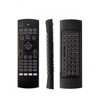 Livraison rapide MX3 rétro-éclairé universel air souris télécommande intelligente prise en charge plusieurs langues MX3 2.4G sans fil mini clavier