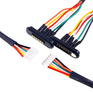 Hot Bán Từ Mùa Xuân Nạp Kết Nối 2 3 4 5 6 7 8 9 Pin Pogo Pin Hút Từ Kết Nối Với Dây Nịt - Product Image 5