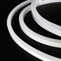 Profil lumineux flexible néon LED en silicone IP67 1414 pour utilisation intérieure/extérieure