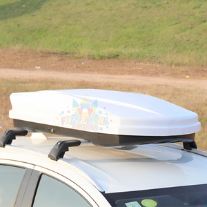 Coffre de toit de grande capacité Support de coffre de voiture ABS Support de rangement Boîtes de toit de voiture pour stocker de grandes quantités Cargo Bagages Accessoires - Product Image 1