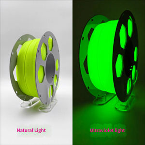 Filament d'imprimante 3D PETG, luminescent dans le noir, haute résistance, longue durée, pour Bambu Lab, 1,75 mm, 1 kg - Product Image 4