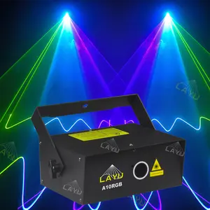 Máy Chiếu Laser Hoạt Hình Đủ Màu 1 Watt 1000Mw RGB, Máy Chiếu Cho Các Ban Nhạc Dj Disco Club, Đám Cưới