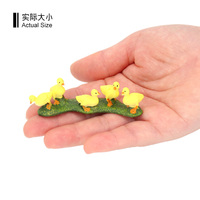 Grosir Model patung simulasi PVC Solid, mainan patung hewan tokoh Capybara bebek Mandarin