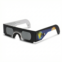 Lunettes d'éclipse solaires certifiées CE ISO