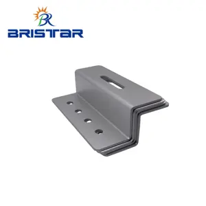 BRISTAR निर्माता स्टेनलेस स्टील आउटडोर सौर पैनल प्रणाली पीवी आधुनिक बढ़ते सामान जेड ब्रैकेट